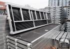 600 m2 Ramovske fasadne skele. čeličnih okvira. prodaja skela tip Alfix NOVI