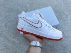 Nike Air Force 1 White Picante Red